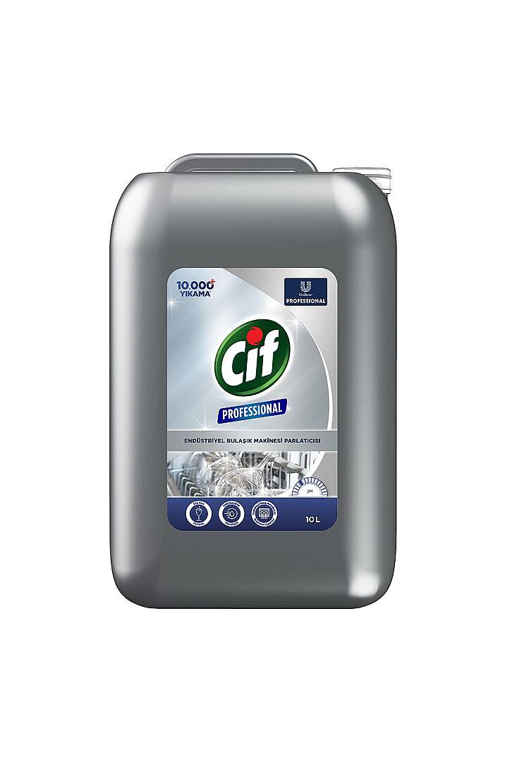 Cif Professional Endüstriyel Bulaşık Makinesi Parlatıcı 10 Lt - 2