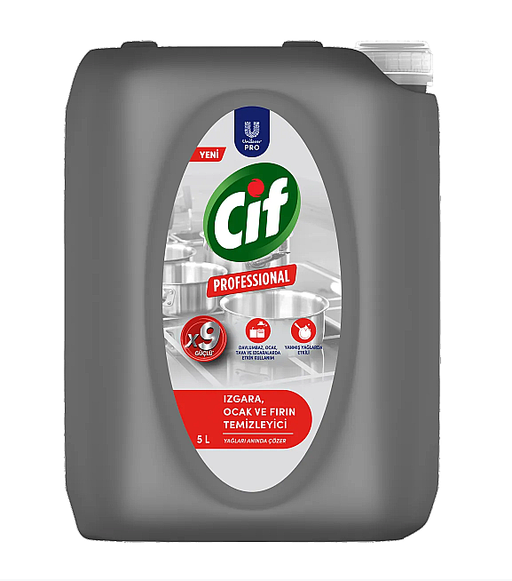 Cif Professional Izgara Ocak Ve Fırın Temizleyici 5 Litre - 1