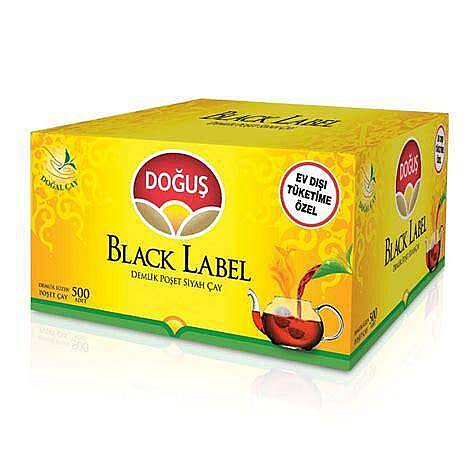 Doğuş Black Label Demlık Poset Çay 3.2 Gr 500 Lü - 1