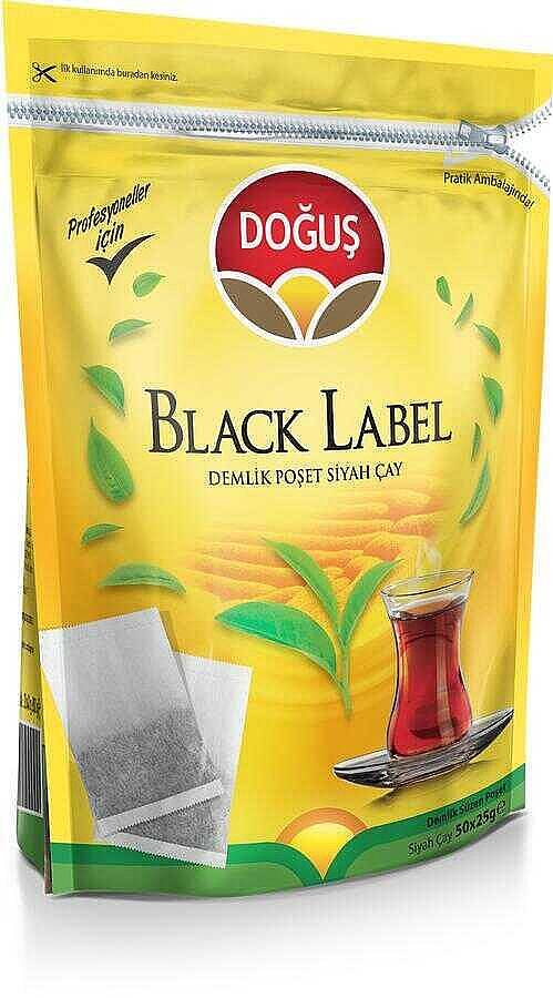 Doğuş Black Label Demlik Poşet Çay 50*25gr - 1
