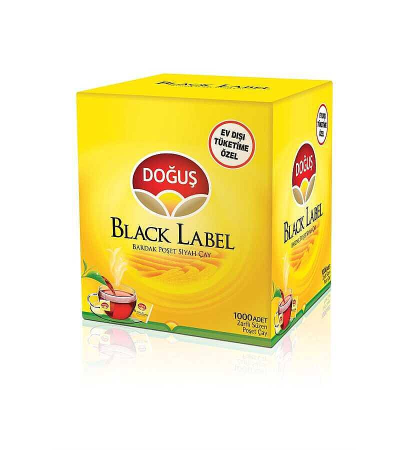 Doğuş Black Label Süzen Bardak Poşet Çay 1000*2gr - 1