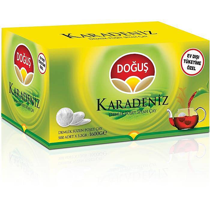 Doğuş Karadenız Bergamot Aromalı Demlik Poşet Çay 3,2gr. 500 Lü - 1
