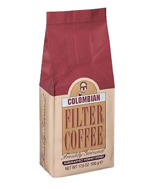 Mehmet Efendi Colombian Çekirdek Filtre Kahve 500 Gr - 1