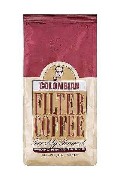 Mehmet Efendi Colombian Filtre Kahve 250 Gr - 1
