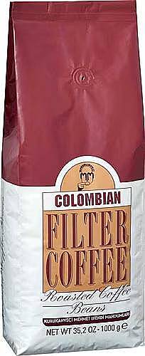 Mehmet Efendi Colombian Filtre Kahve Kavrulmuş Çekirdek 1000 Gr - 1