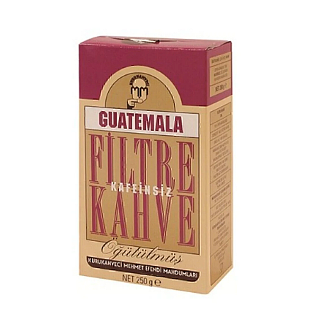 Mehmet Efendi Guatemala Kafeinsiz Filtre Kahve 250 Gr Vakum Ambalaj - 1