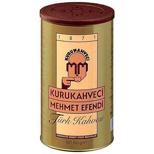 Mehmet Efendi Türk Kahvesi Teneke Kutu 500 Gr - 1