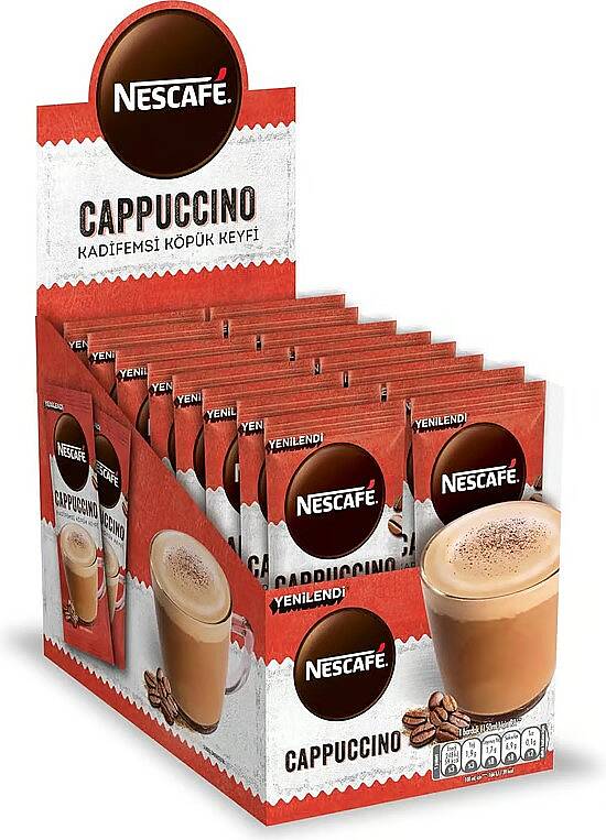 Nescafe Cappuccino 14gr. 24lü - 1