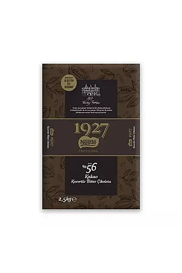 Nestle 1927 Kuvertür Bitter Çikolata 2,5 Kg