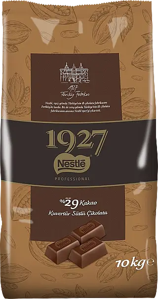 Nestle 1927 Sütlü Kuvertür Para Çikolata 10 Kg - 1