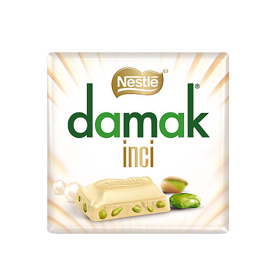Nestle Antep Fıstıklı Kare Beyaz Çikolata 60 G