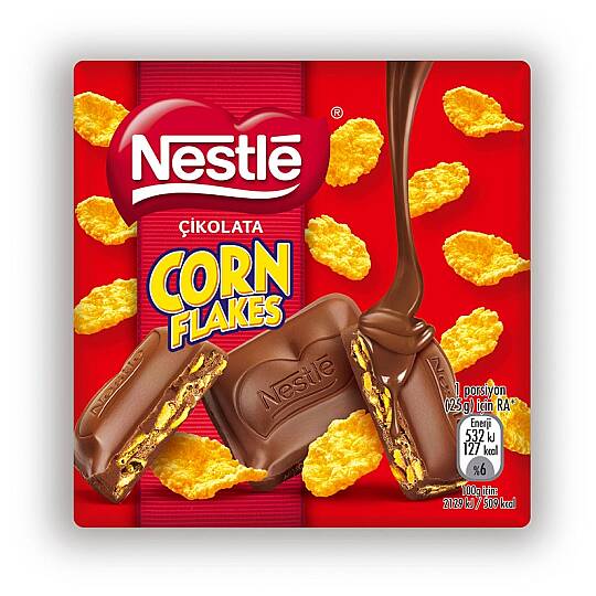 Nestle Classic Corn Flakes Kare Çikolata 60 G