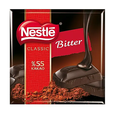 Nestle Classic Kare Bitter Çikolata 60gr.