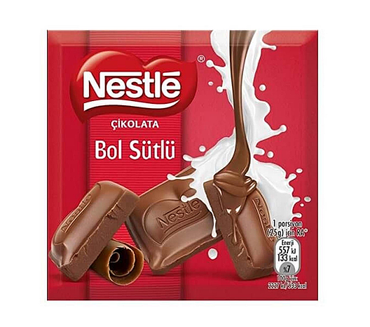 Nestle Classic Kare Sütlü Çikolata 60gr. - 1