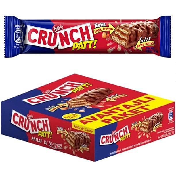 Nestle Crunch Patt 27 Gr x12 - 1