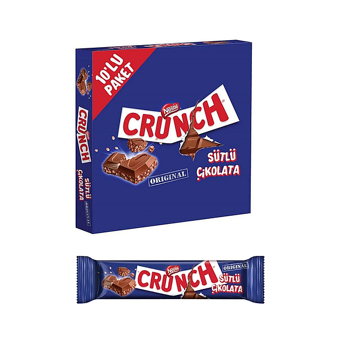 Nestle Crunch Sütlü Çikolata 31,5gr. 30lu - 1