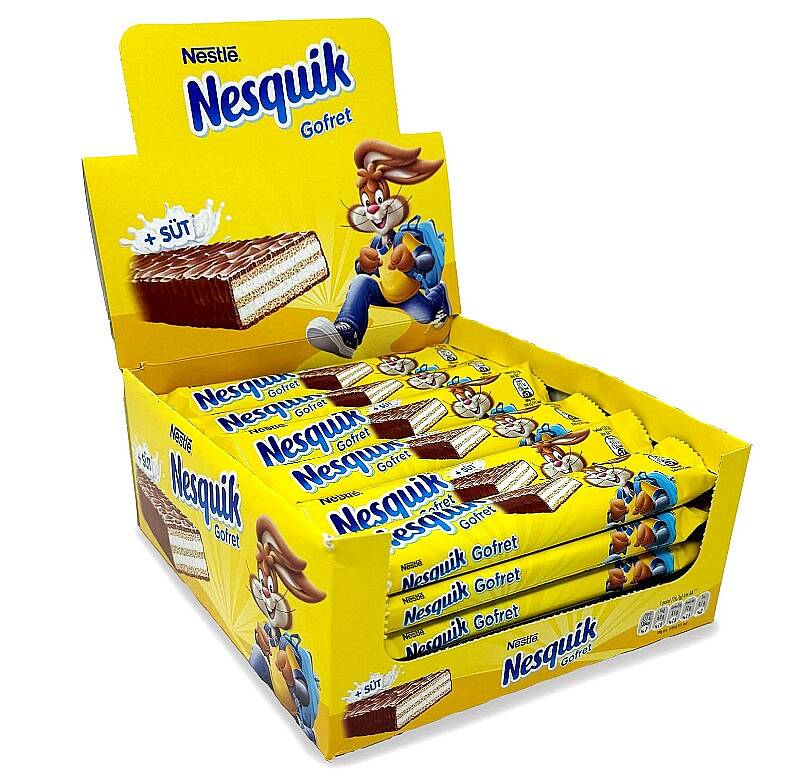 Nestle Gofret Nesquık 26,7gr x30 - 1