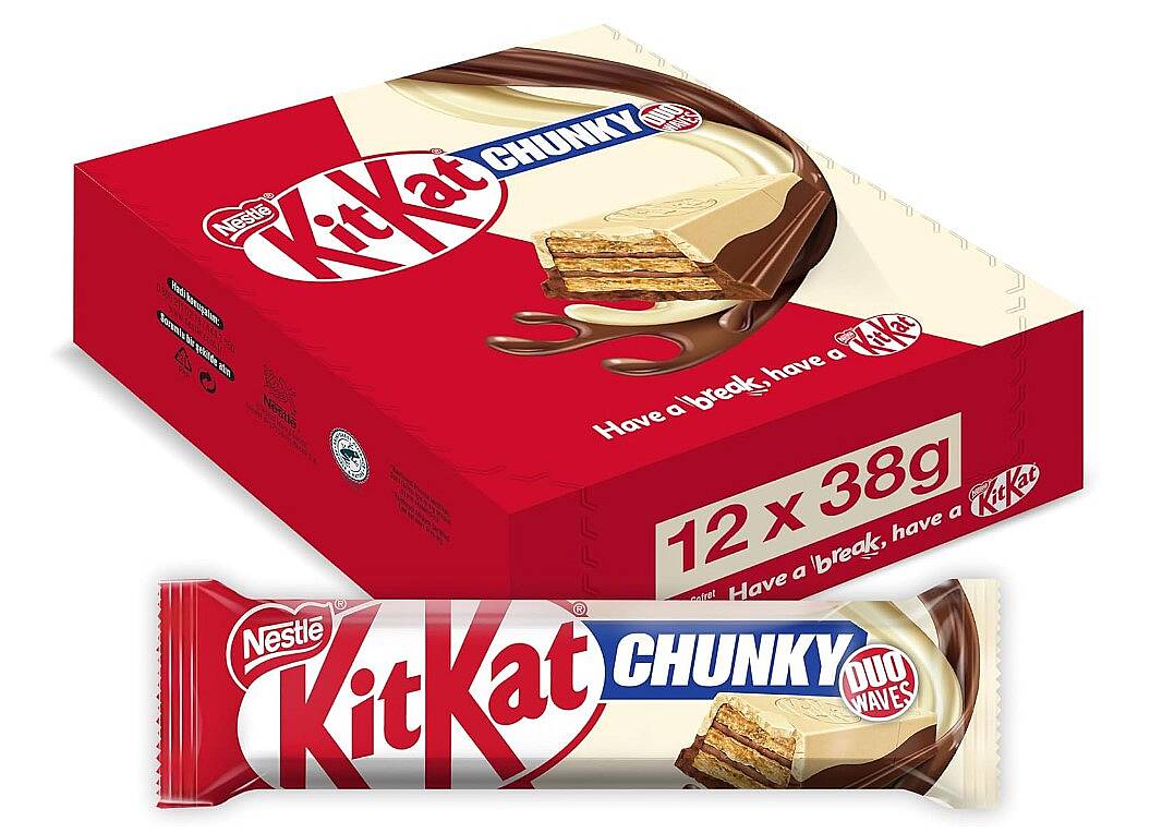 Nestle Kitkat Chunky Duo 38gr. 12'li - 1