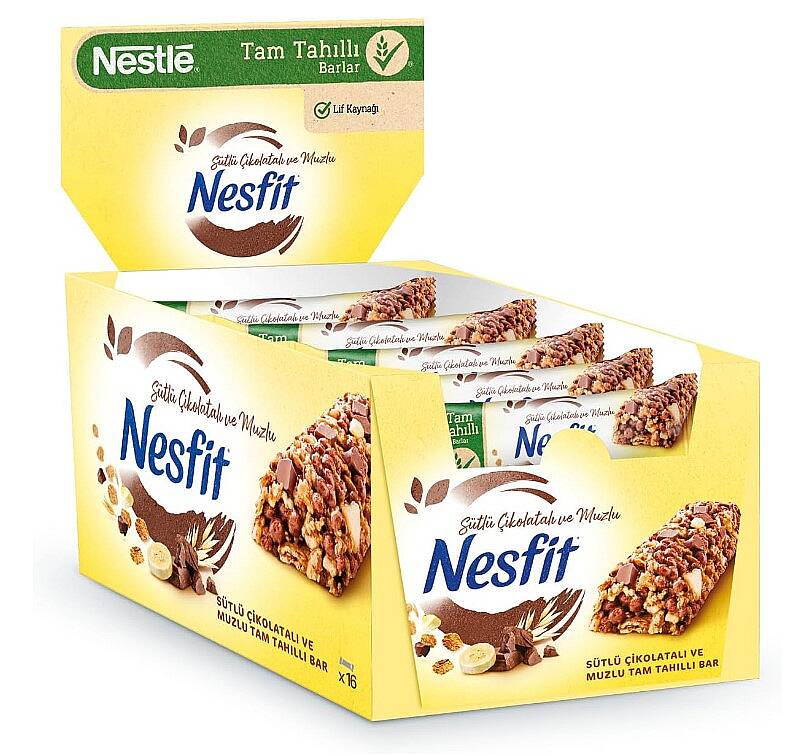 Nestle Nesfit Bar Muzlu Çikolatalı 23,50 Gr. 16lı - 1