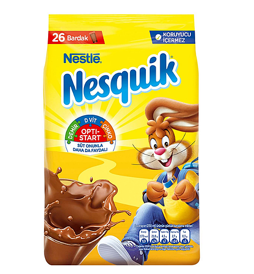 Nestle Nesquık Çikolatalı Toz İçecek 375gr. - 1