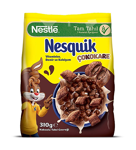 Nestle Nesquık Çokokare Mısır Gevreği 310gr. x12 - 1