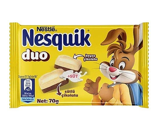 Nestle Nesquık Duo Çikolata 70gr. - 1