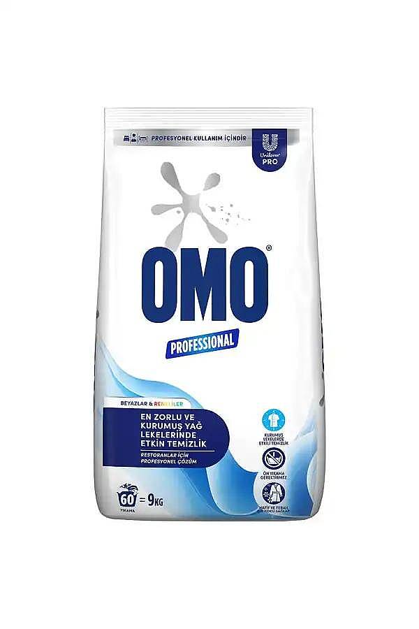 Omo Matik Profesyonel Beyaz Ve Renkliler Çamaşır Deterjanı 9 Kg - 1