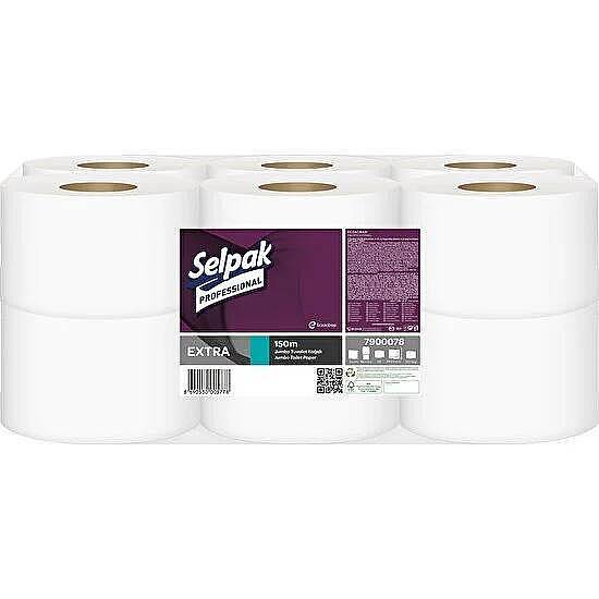 Selpak 7906601 / 7907544 Professional Extra Jumbo Tuvalet Kağıdı-150 Mt x12 - 1