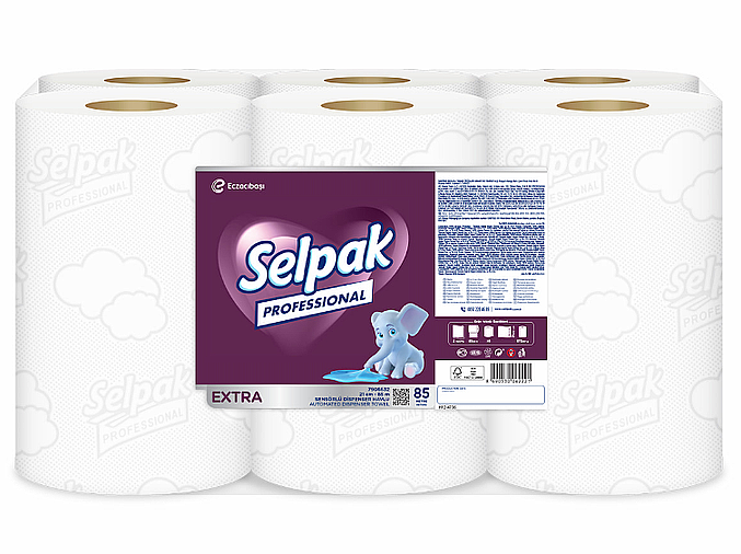 Selpak 7906632 Professional Sensörlü Havlu 21 Cm-85 Mt x6 - 1