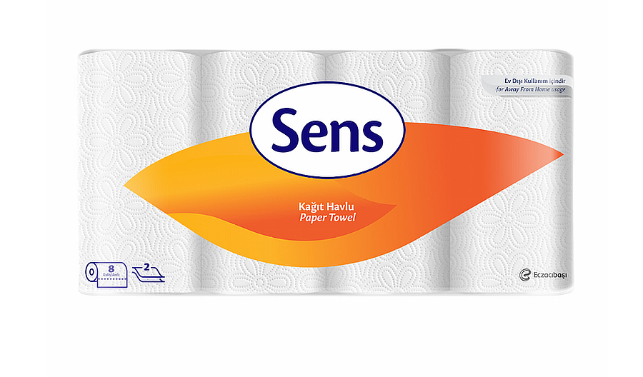 Sens 7906292 Rulo Havlu-8 Li (85 Yaprak ) - 1
